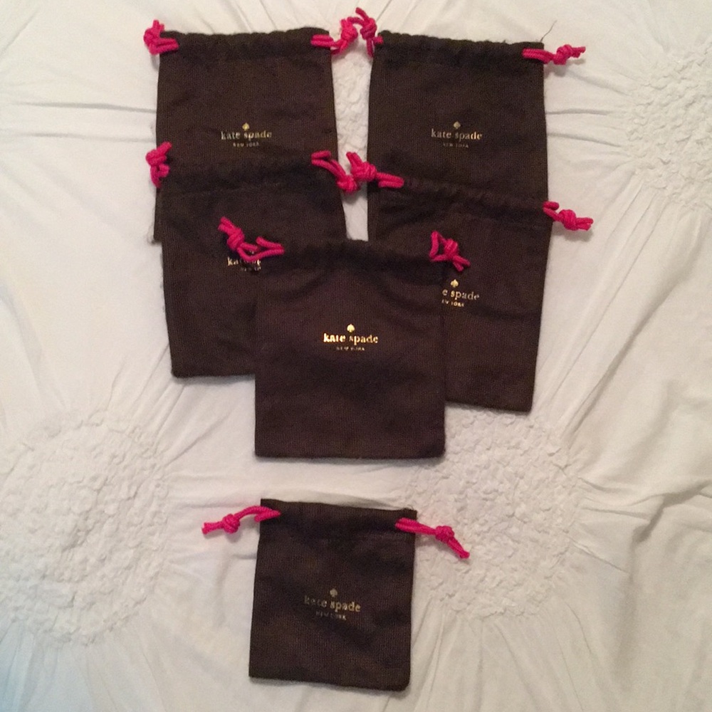 Lot of 7 Kate Spade dust bags